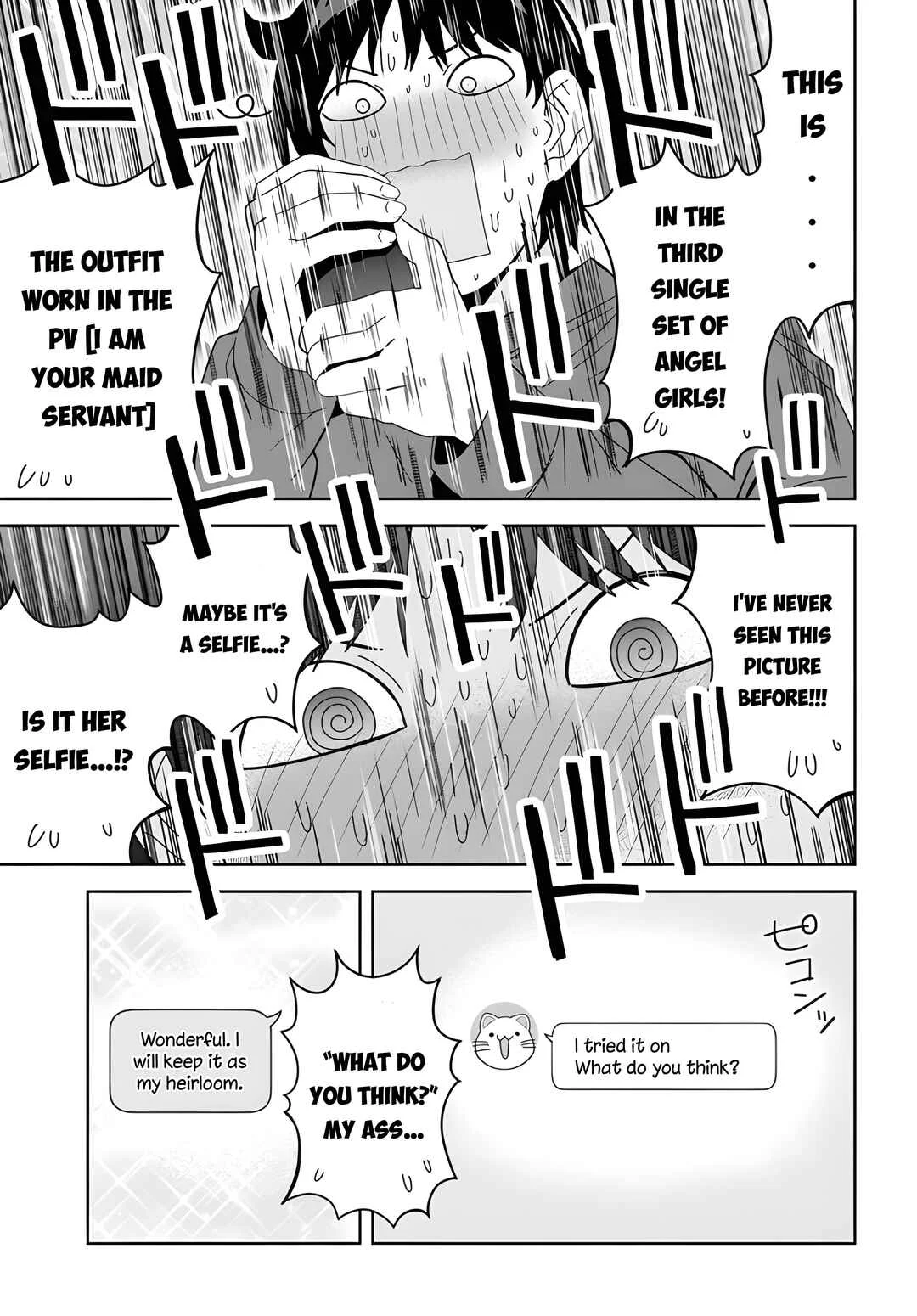 Classmate no Moto Idol ga, Tonikaku Kyodou Fushin nandesu. Chapter 3: Special fingers - Page 29