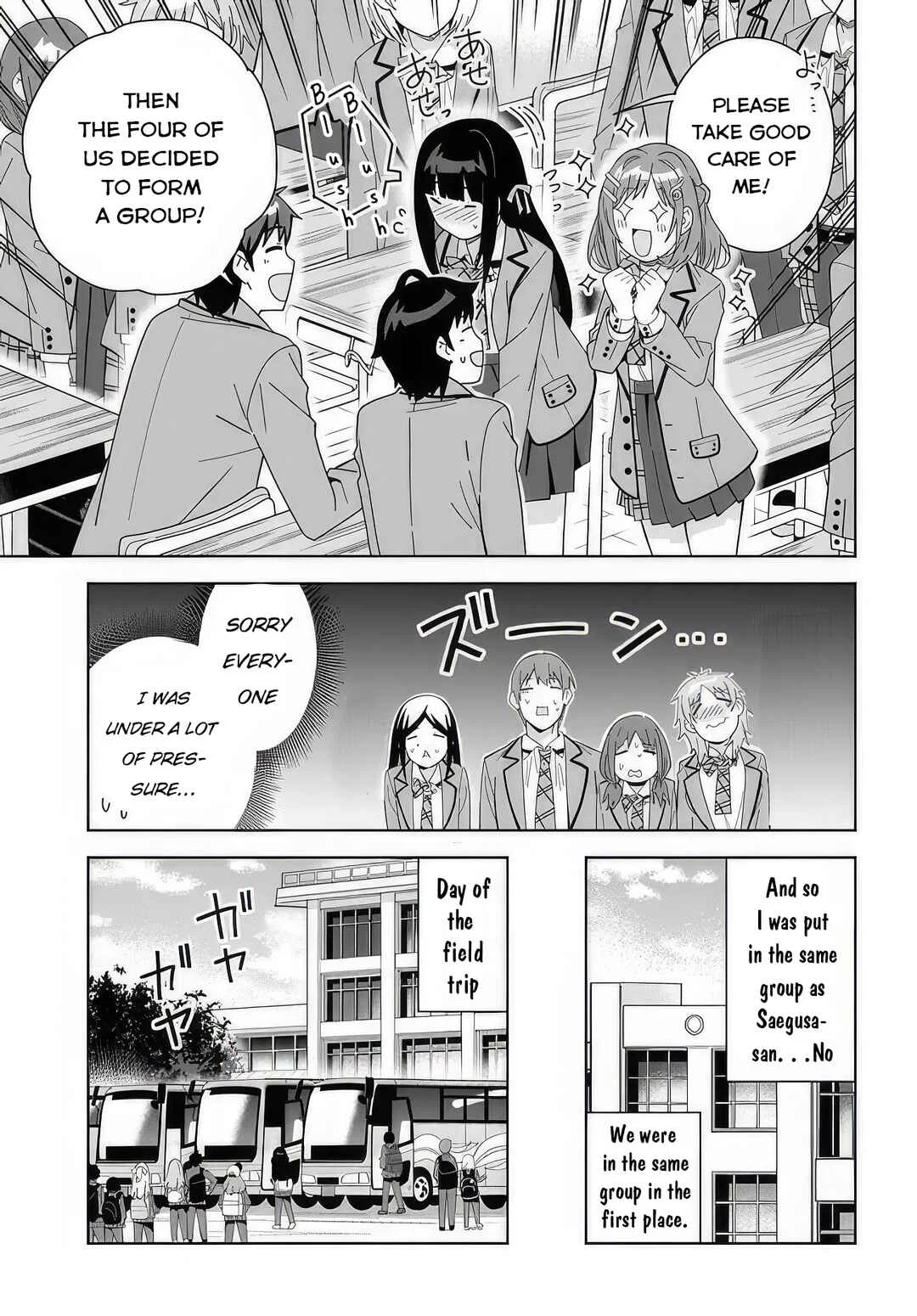 Classmate no Moto Idol ga, Tonikaku Kyodou Fushin nandesu. Chapter 4: Let's go on a field trip - Page 5