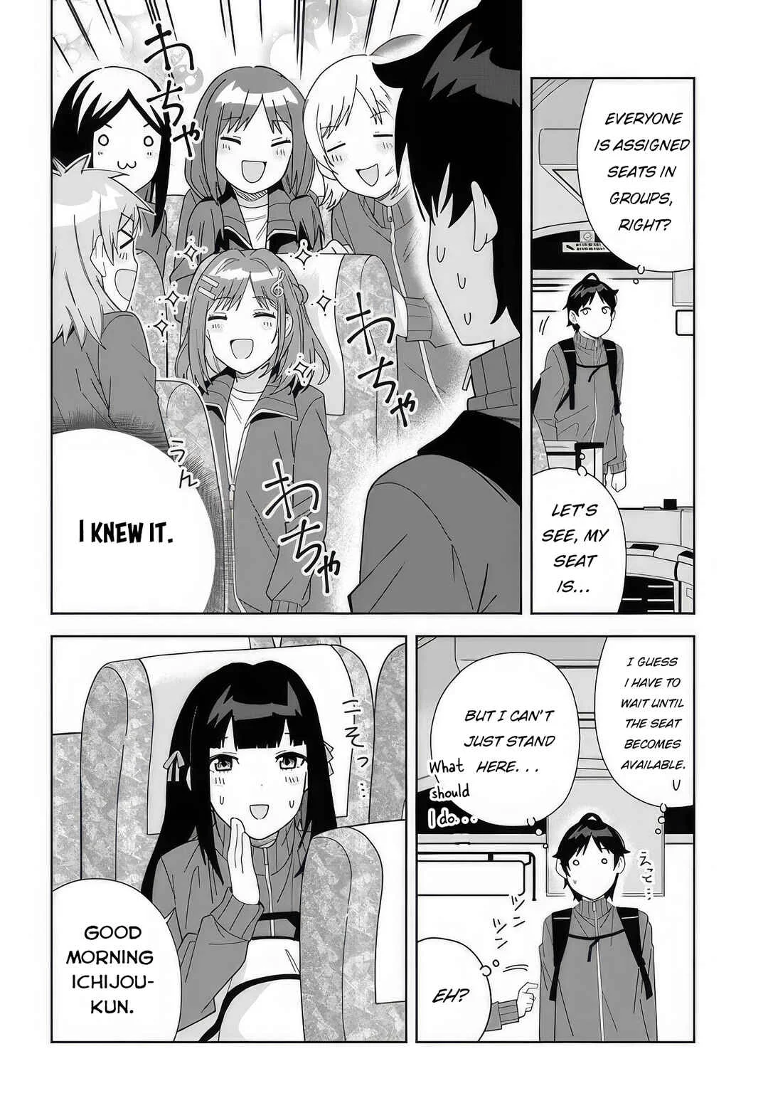 Classmate no Moto Idol ga, Tonikaku Kyodou Fushin nandesu. Chapter 4: Let's go on a field trip - Page 6
