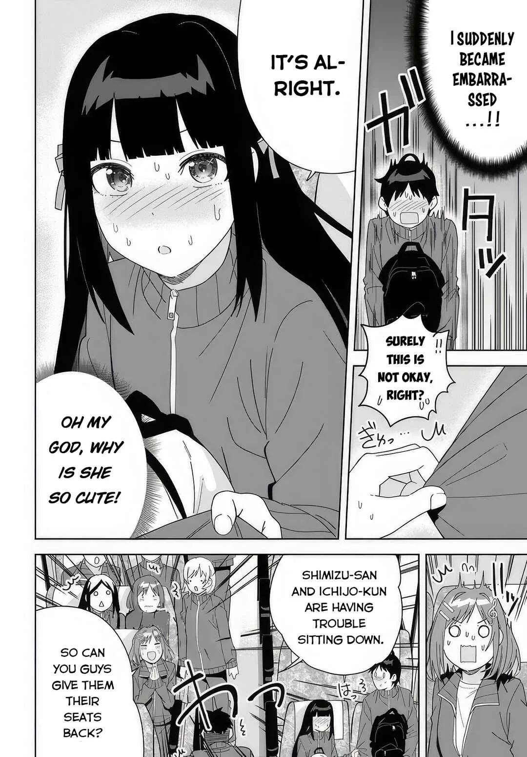 Classmate no Moto Idol ga, Tonikaku Kyodou Fushin nandesu. Chapter 4: Let's go on a field trip - Page 8