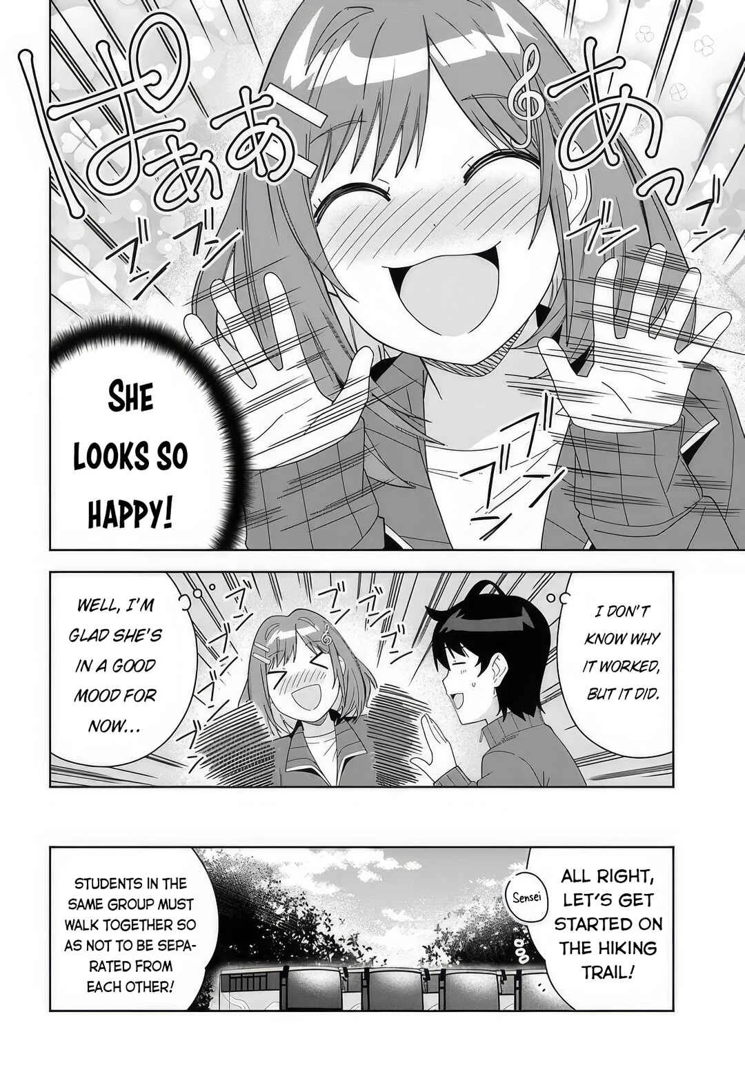 Classmate no Moto Idol ga, Tonikaku Kyodou Fushin nandesu. Chapter 4: Let's go on a field trip - Page 12
