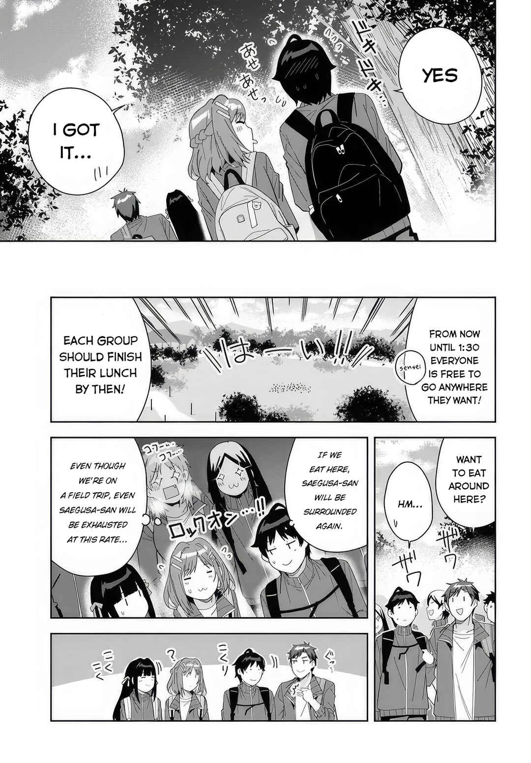 Classmate no Moto Idol ga, Tonikaku Kyodou Fushin nandesu. Chapter 4: Let's go on a field trip - Page 19