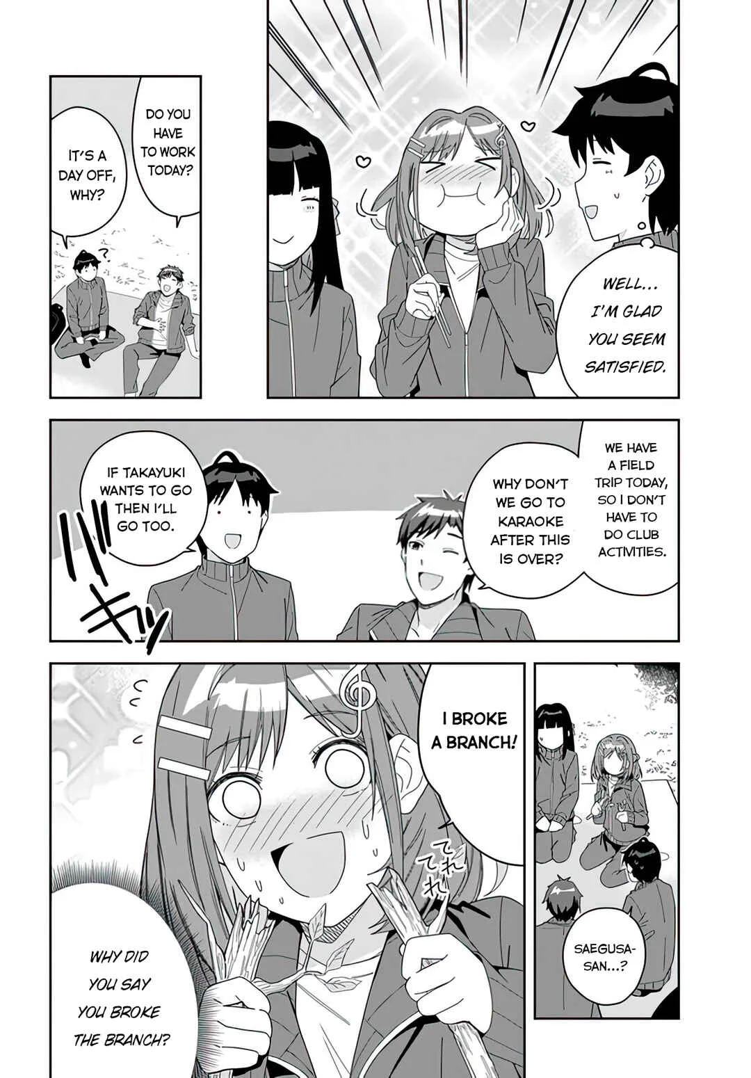 Classmate no Moto Idol ga, Tonikaku Kyodou Fushin nandesu. Chapter 4: Let's go on a field trip - Page 26