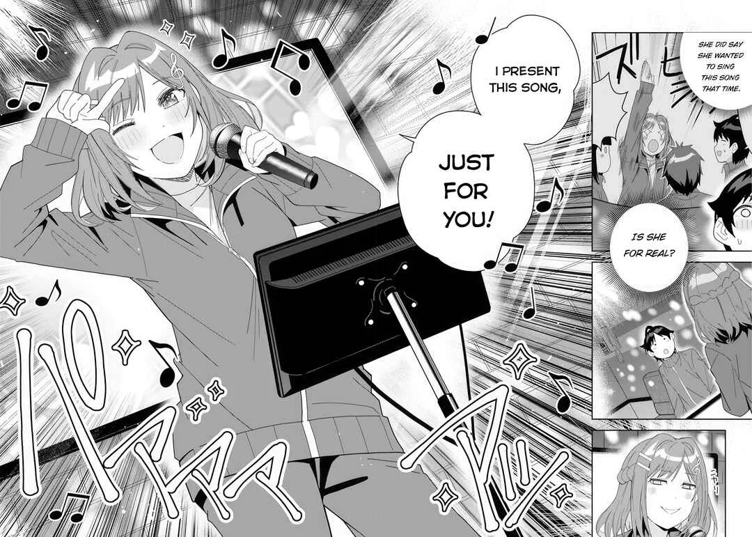 Classmate no Moto Idol ga, Tonikaku Kyodou Fushin nandesu. Chapter 5: Let's go to karaoke! - Page 8