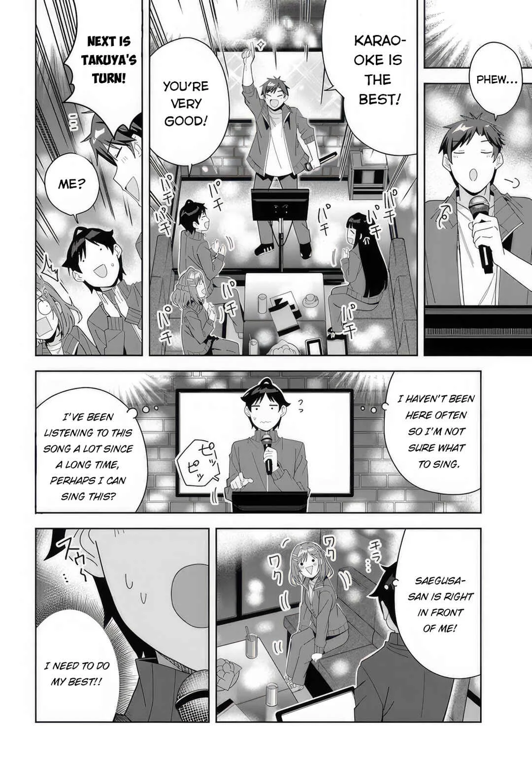 Classmate no Moto Idol ga, Tonikaku Kyodou Fushin nandesu. Chapter 5: Let's go to karaoke! - Page 13