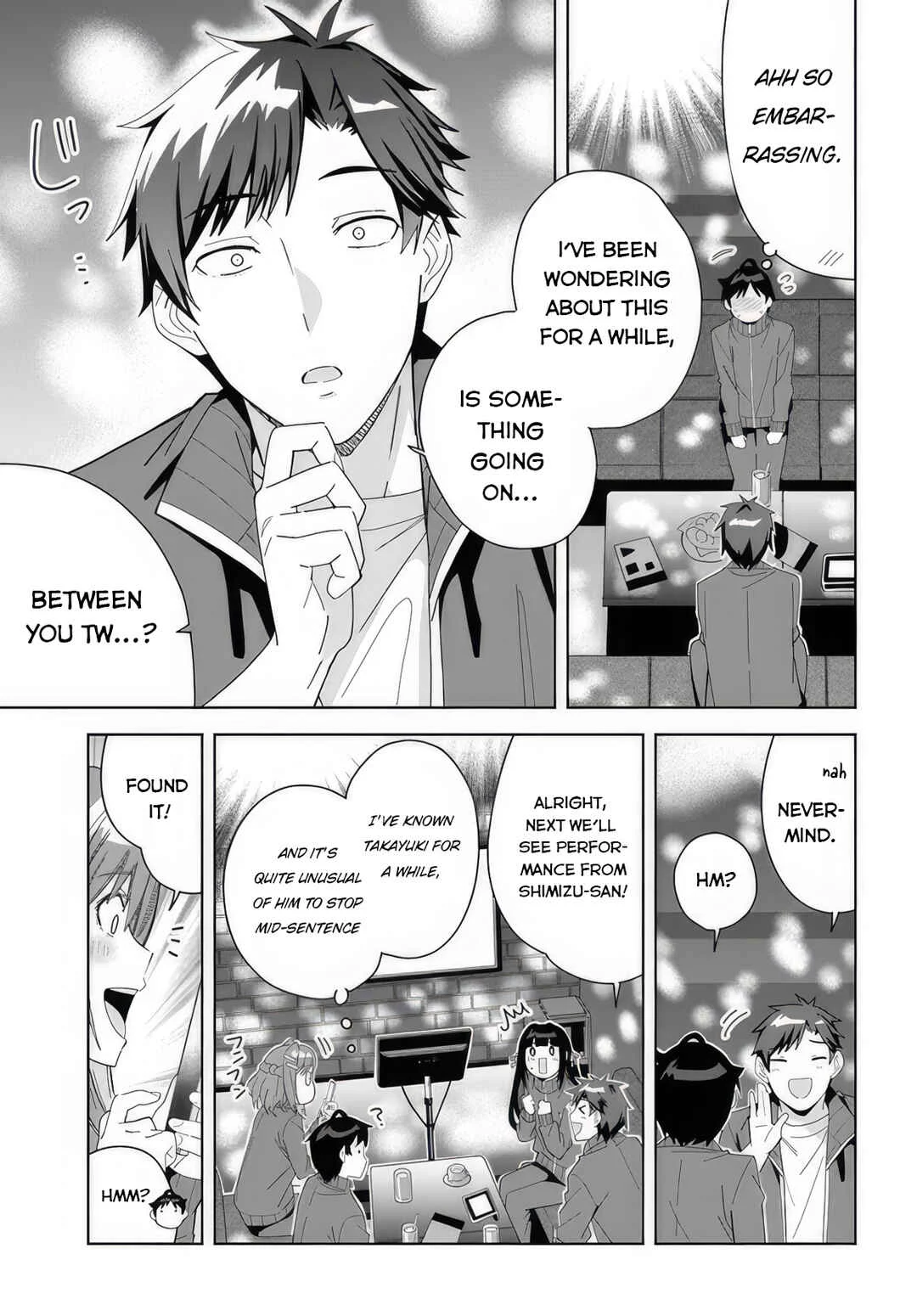 Classmate no Moto Idol ga, Tonikaku Kyodou Fushin nandesu. Chapter 5: Let's go to karaoke! - Page 16