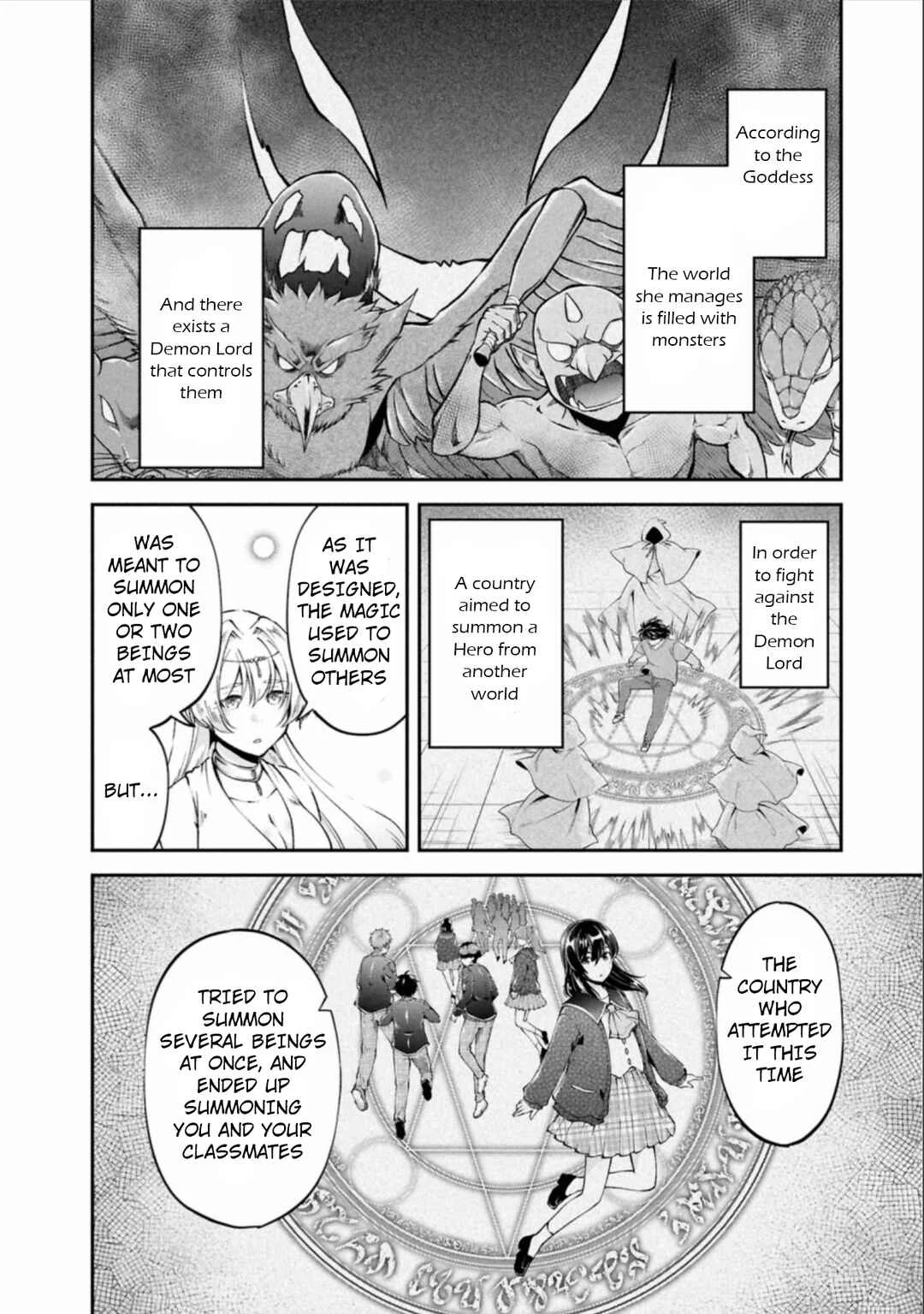 Classmate wa Isekai Ten'i nanoni Watashi wa Isekai Tensei Chapter 1: She apologized, but... - Page 10