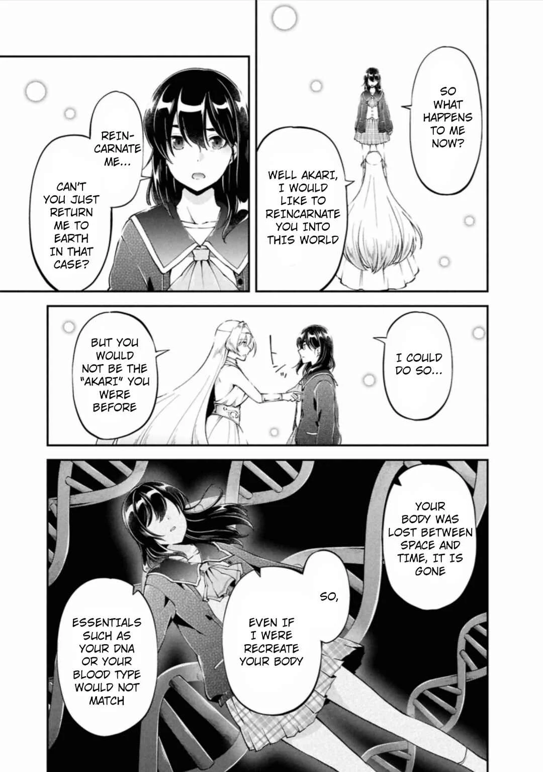 Classmate wa Isekai Ten'i nanoni Watashi wa Isekai Tensei Chapter 1: She apologized, but... - Page 13