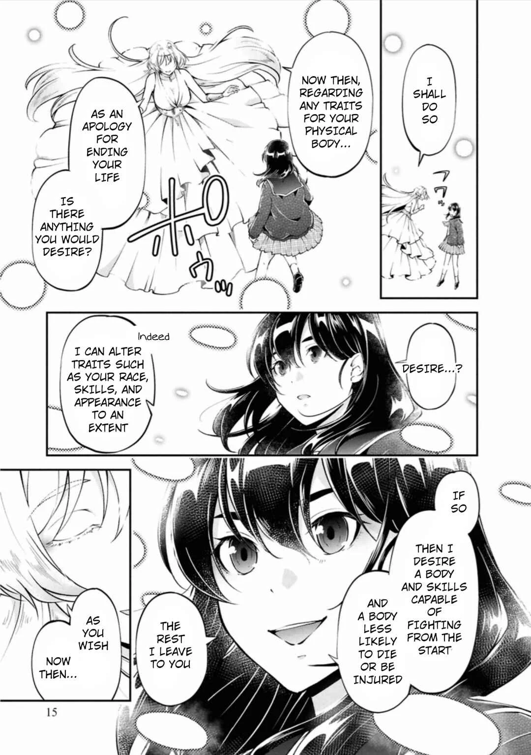 Classmate wa Isekai Ten'i nanoni Watashi wa Isekai Tensei Chapter 1: She apologized, but... - Page 15
