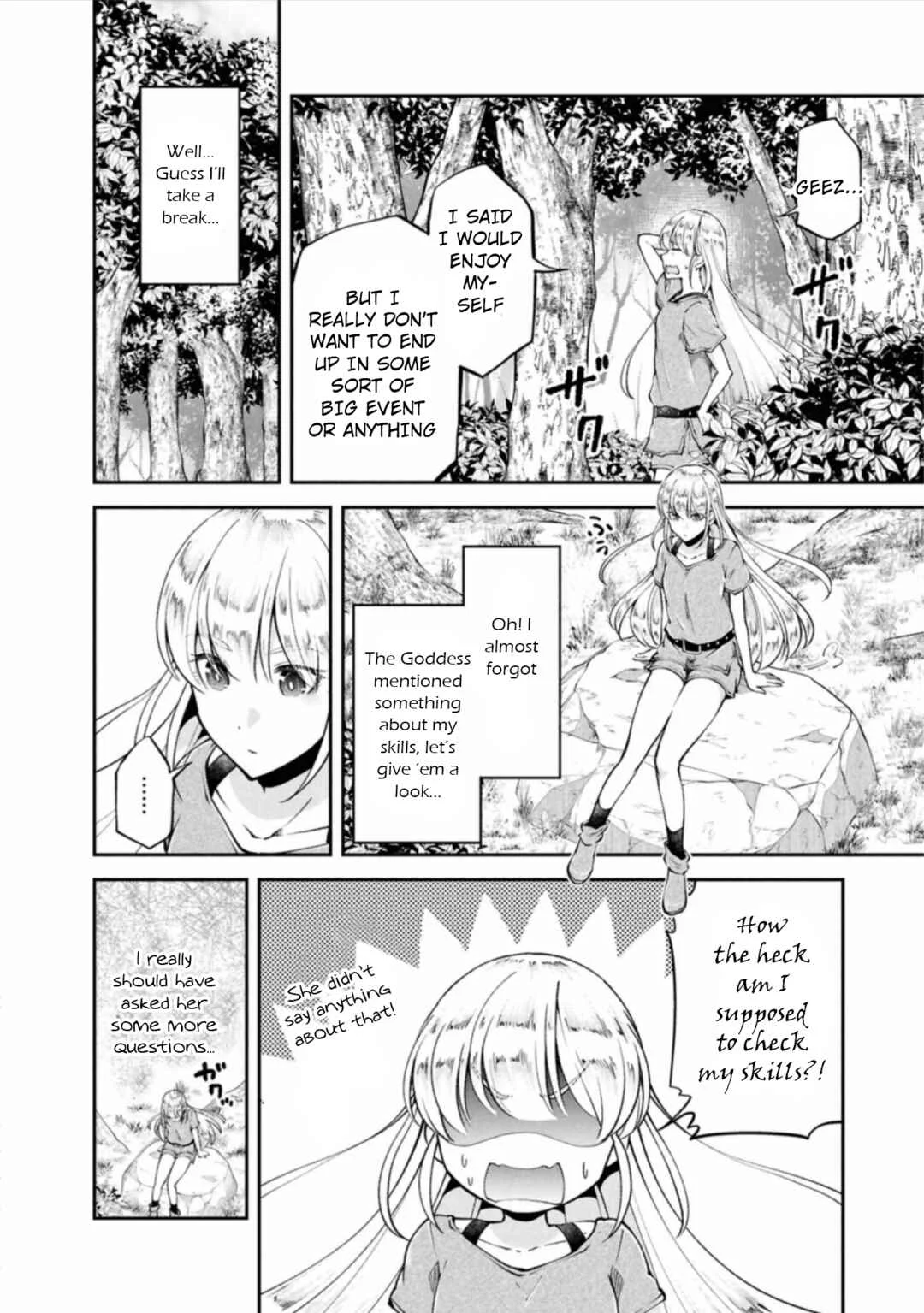 Classmate wa Isekai Ten'i nanoni Watashi wa Isekai Tensei Chapter 2: Goddess's Letter - Page 2
