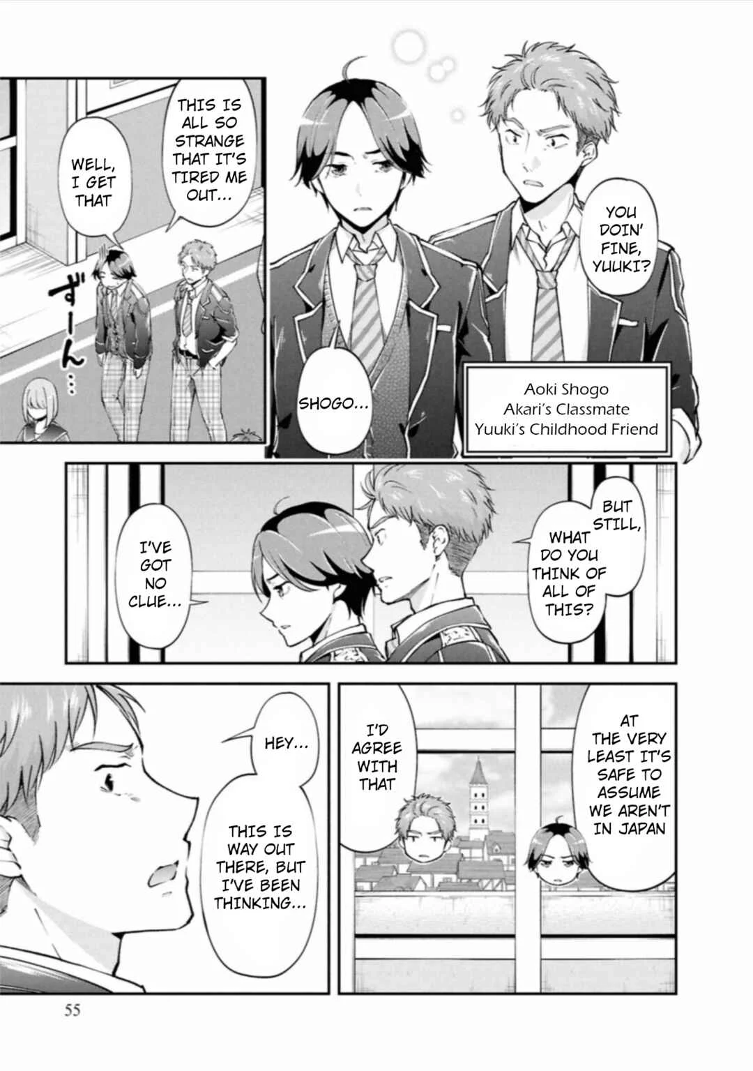 Classmate wa Isekai Ten'i nanoni Watashi wa Isekai Tensei Chapter 3: The absent one - Page 9