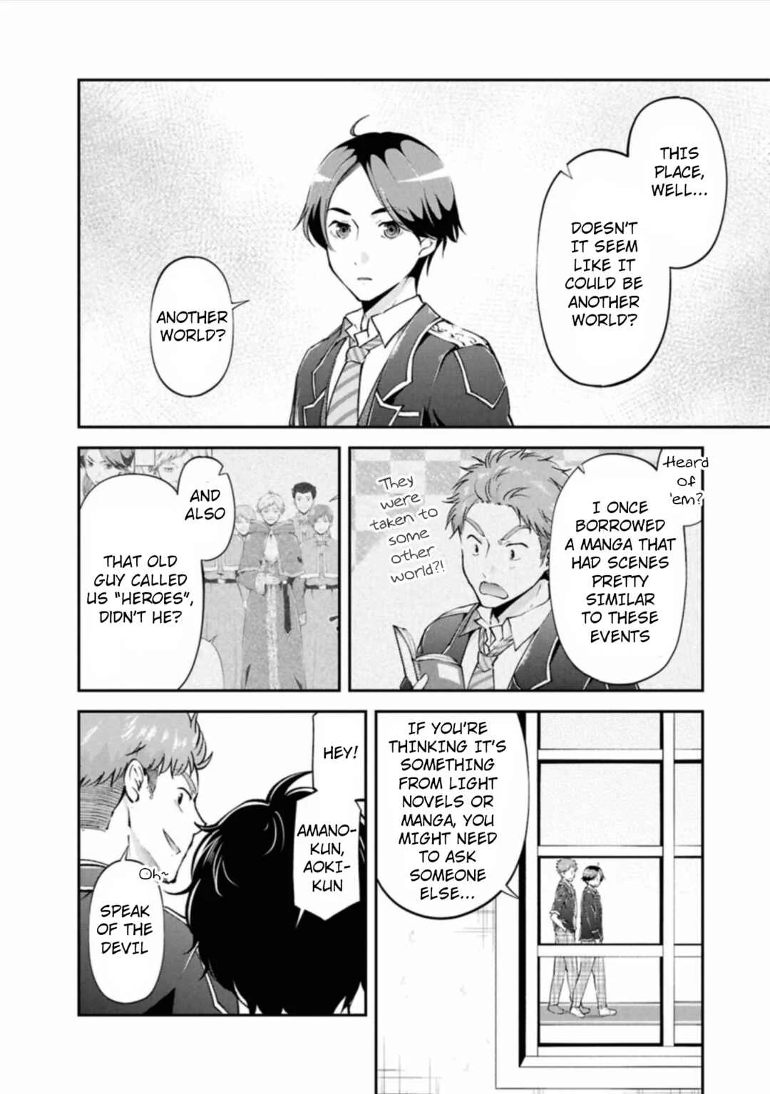 Classmate wa Isekai Ten'i nanoni Watashi wa Isekai Tensei Chapter 3: The absent one - Page 10