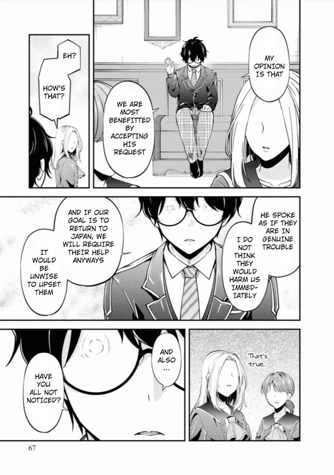 Classmate wa Isekai Ten'i nanoni Watashi wa Isekai Tensei Chapter 3: The absent one - Page 21