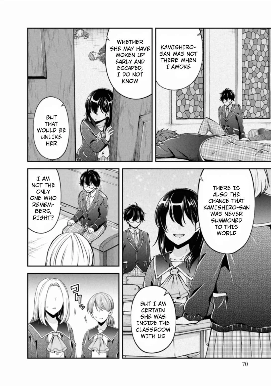 Classmate wa Isekai Ten'i nanoni Watashi wa Isekai Tensei Chapter 3: The absent one - Page 24