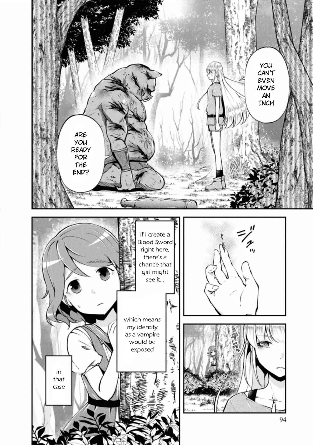 Classmate wa Isekai Ten'i nanoni Watashi wa Isekai Tensei Chapter 4: Fighting vampire - Page 19