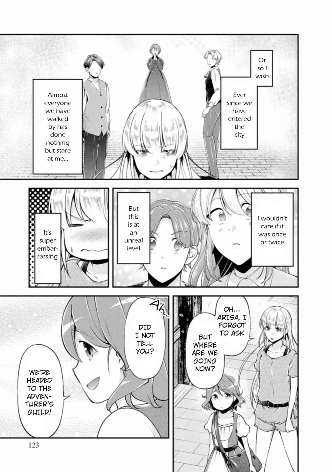 Classmate wa Isekai Ten'i nanoni Watashi wa Isekai Tensei Chapter 5: Adventurer's guild - Page 21