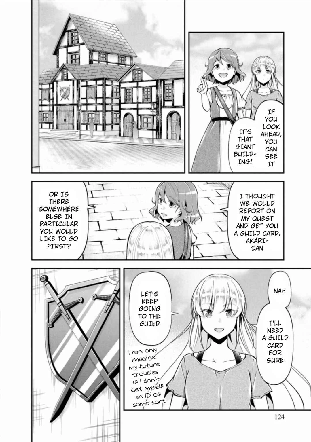 Classmate wa Isekai Ten'i nanoni Watashi wa Isekai Tensei Chapter 5: Adventurer's guild - Page 22