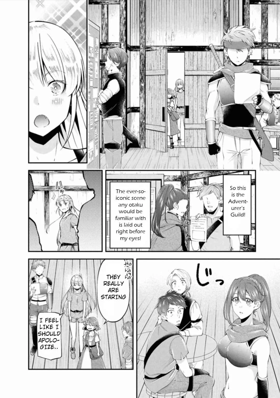 Classmate wa Isekai Ten'i nanoni Watashi wa Isekai Tensei Chapter 5: Adventurer's guild - Page 24