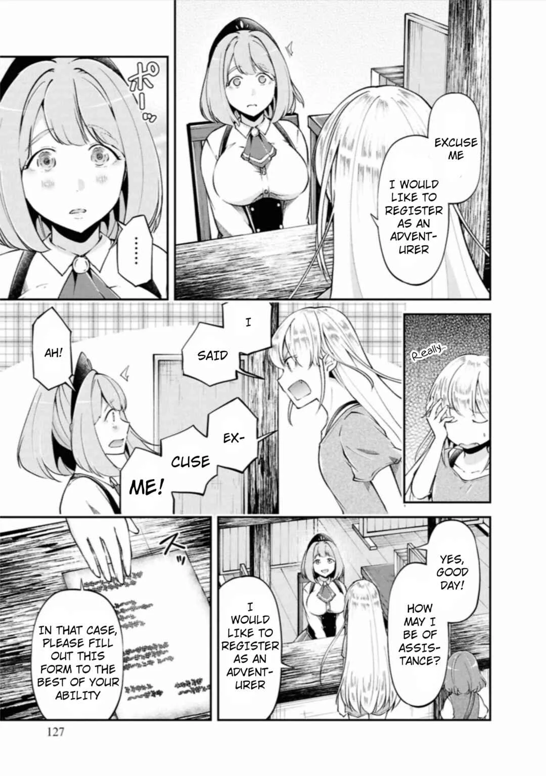 Classmate wa Isekai Ten'i nanoni Watashi wa Isekai Tensei Chapter 5: Adventurer's guild - Page 25