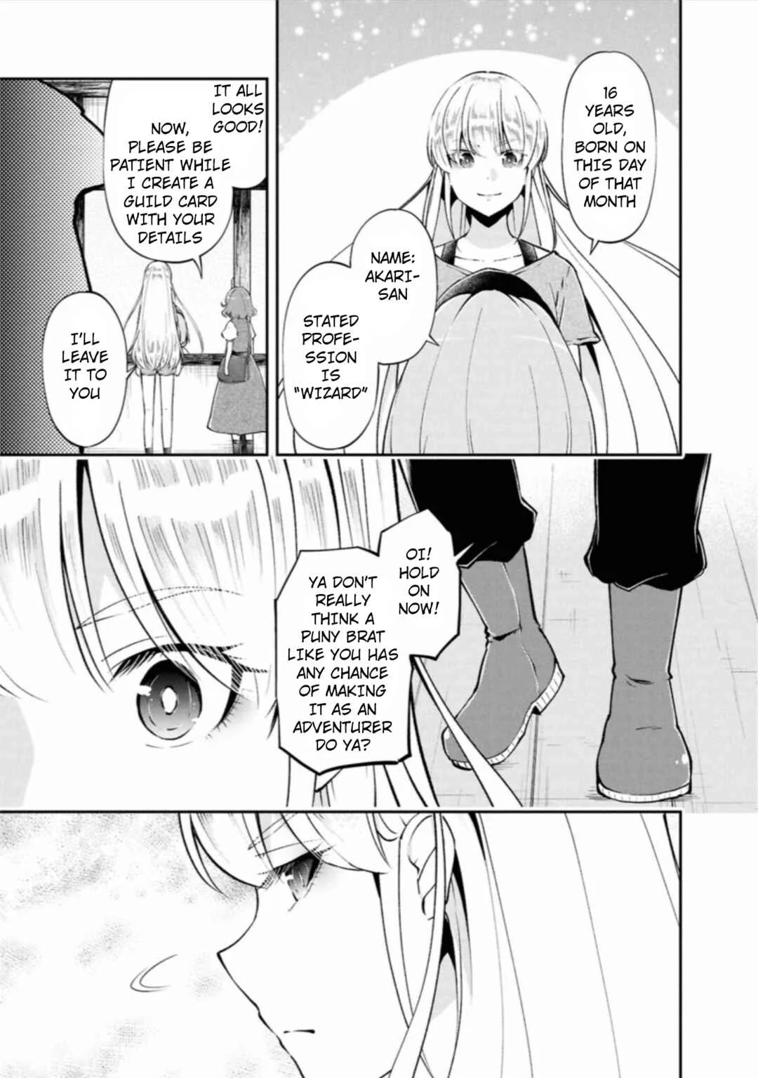 Classmate wa Isekai Ten'i nanoni Watashi wa Isekai Tensei Chapter 5: Adventurer's guild - Page 27