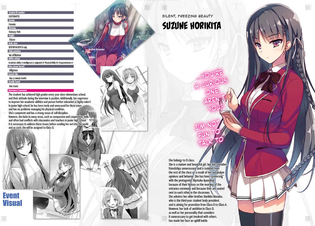 Classroom of the Elite - OTHER SCHOOL DAYS Chapter 1: Using Scissors To Pinch - Page 3