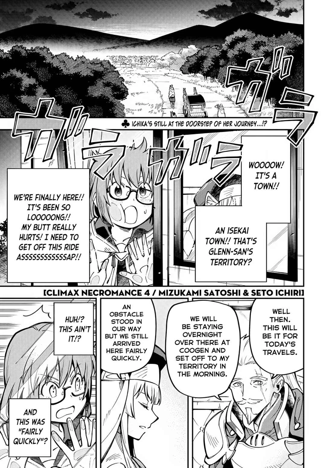 Climax Necromance Chapter 4: At Count Kellma's mansion - Page 1