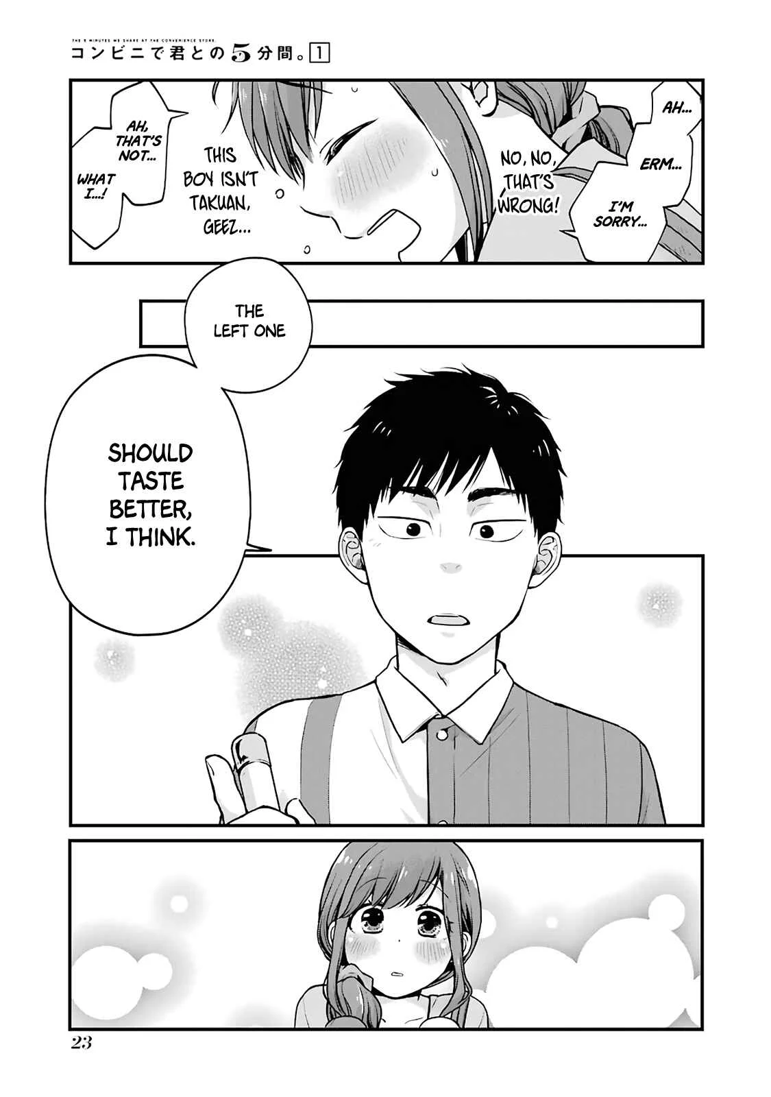 Combini de Kimi to no 5-funkan. Chapter 3 - Page 5