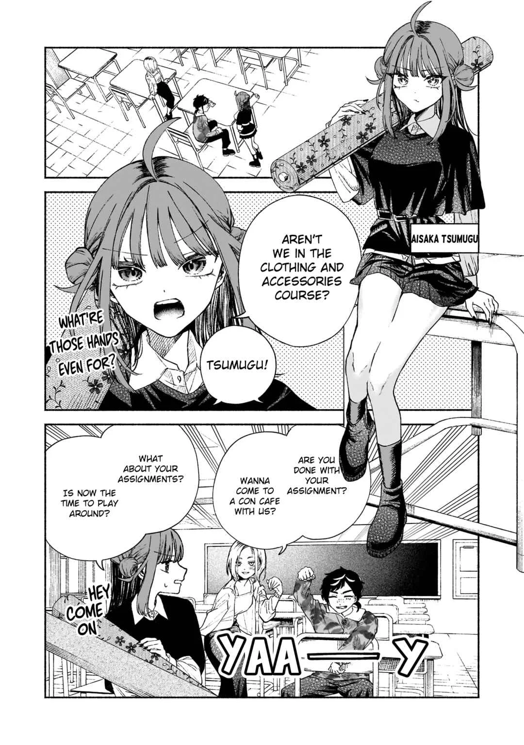 Con Cafe Jou wa Koi wo Kiru Chapter 1 - Page 4