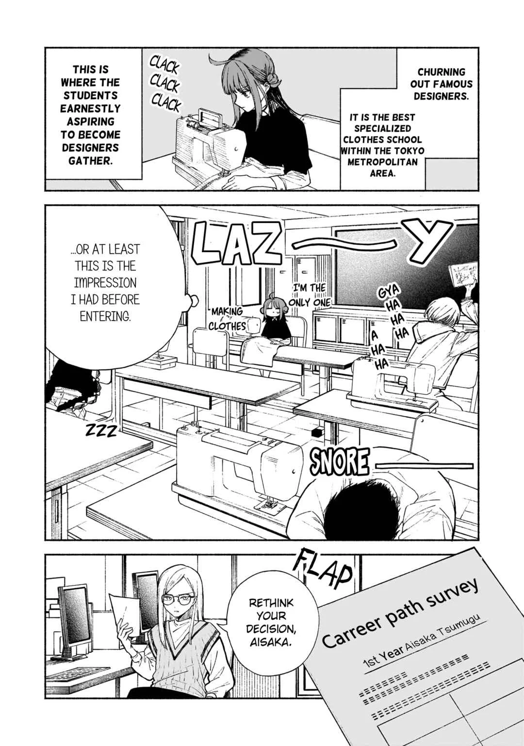 Con Cafe Jou wa Koi wo Kiru Chapter 1 - Page 6