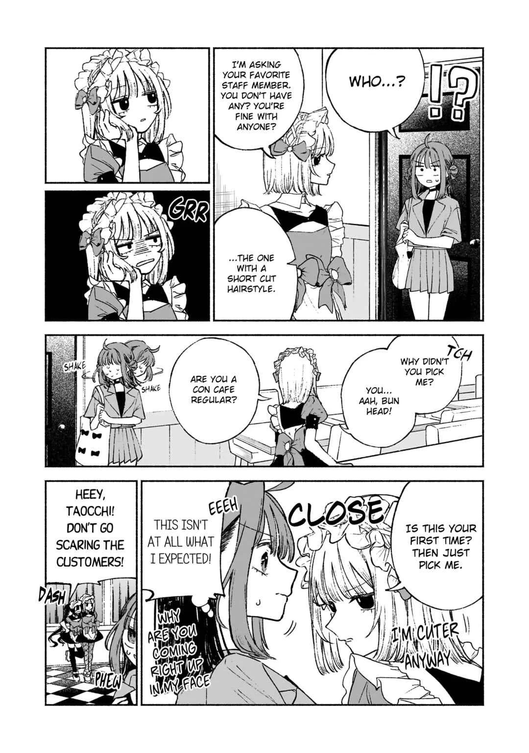 Con Cafe Jou wa Koi wo Kiru Chapter 1 - Page 39