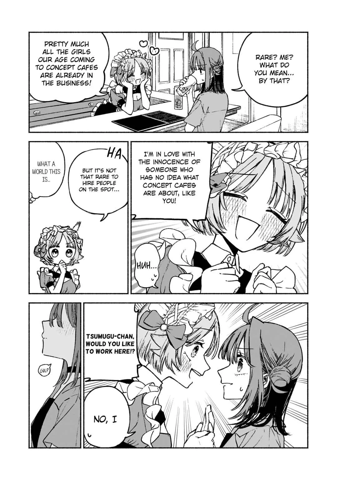 Con Cafe Jou wa Koi wo Kiru Chapter 2 - Page 5