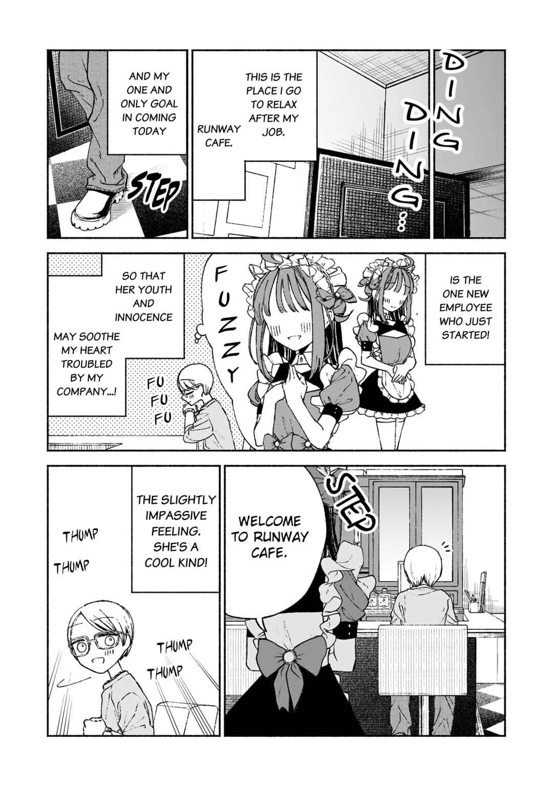 Con Cafe Jou wa Koi wo Kiru Chapter 3 - Page 9