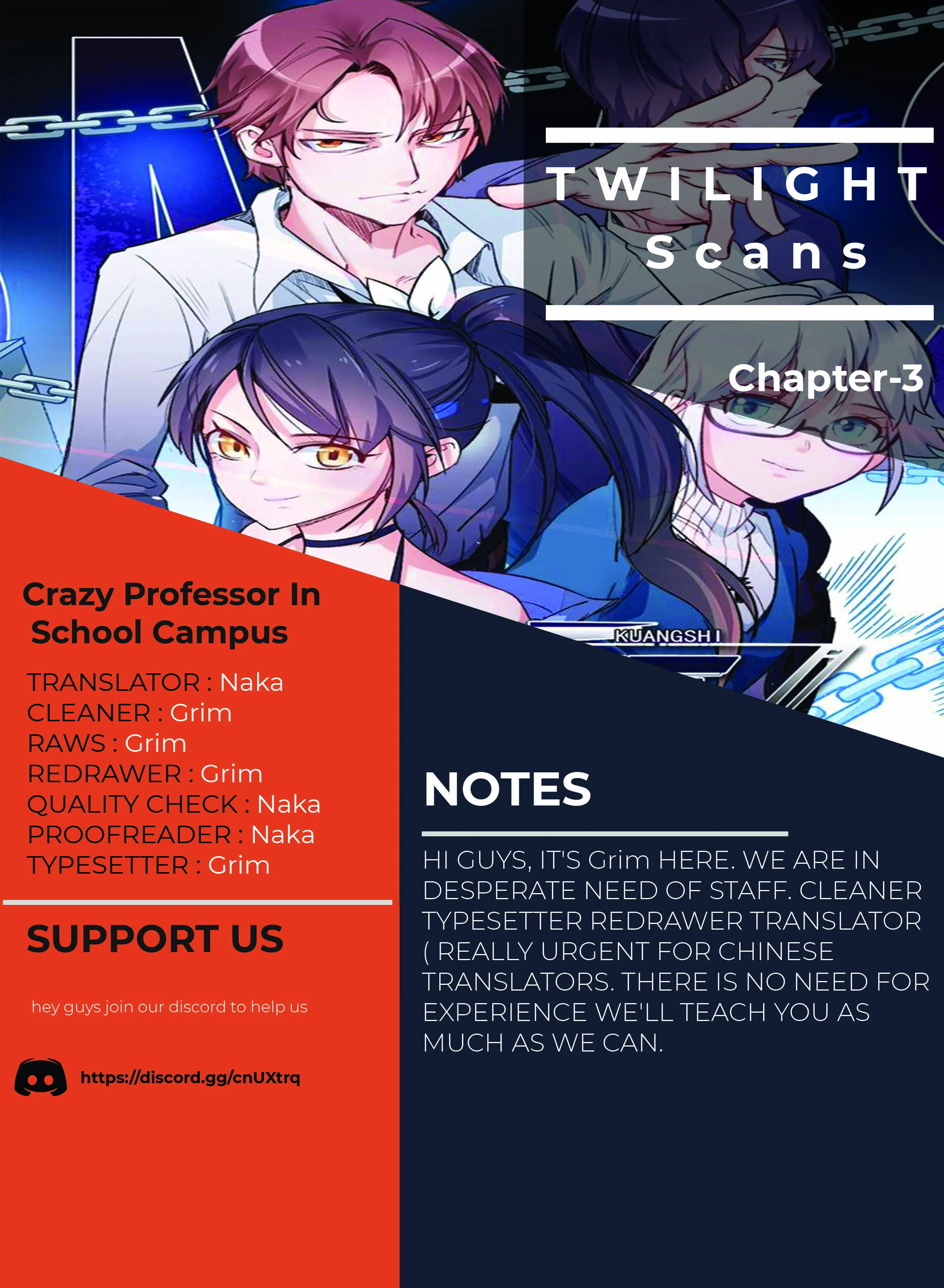 Crazy Professor System Chapter 3 - Page 1