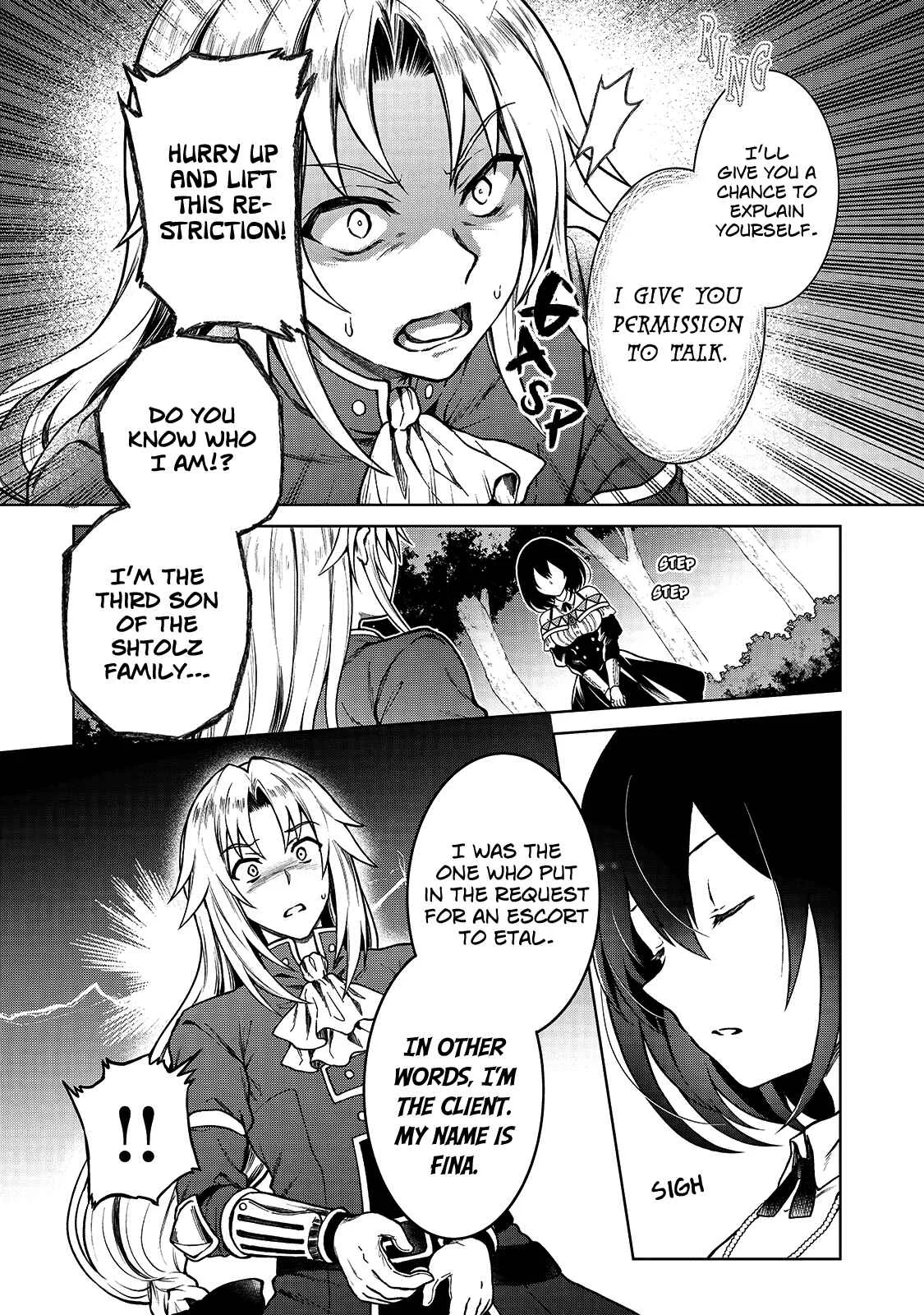 D-kyuu Boukensha no Ore, Nazeka Yuusha Party ni Kanyuu Sareta Ageku, Oujo ni Tsukimatowareteru Chapter 3: For Some Reason The Client Reprimanded Me? - Page 3