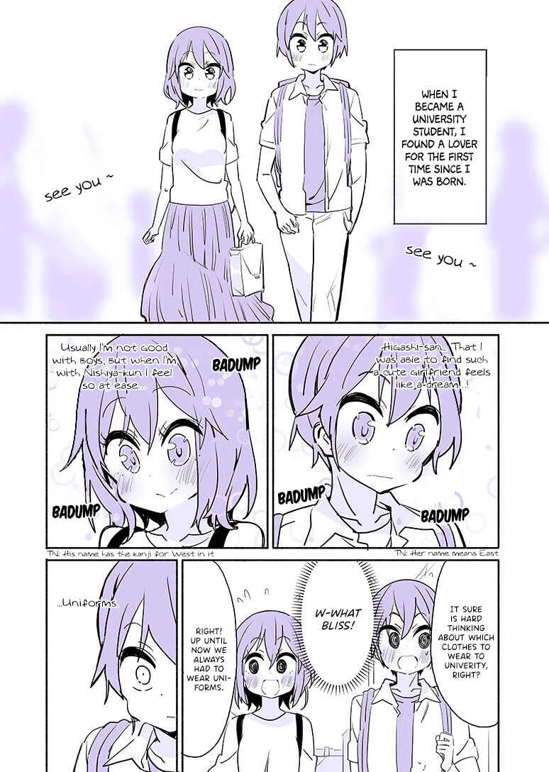 Daigaku de Hajimete Koibito ga Dekita Hito no Hanashi Chapter 1 - Page 3