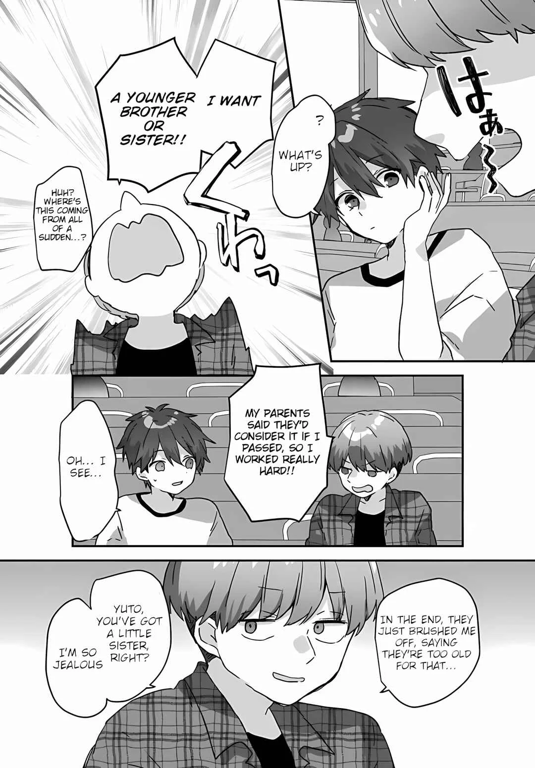 Daigaku Nyuugakuji Kara Uwasa Sareteita Bishoujo San Shimai, Ikiwakareteita Gimai Datta. Chapter 1 - Page 4