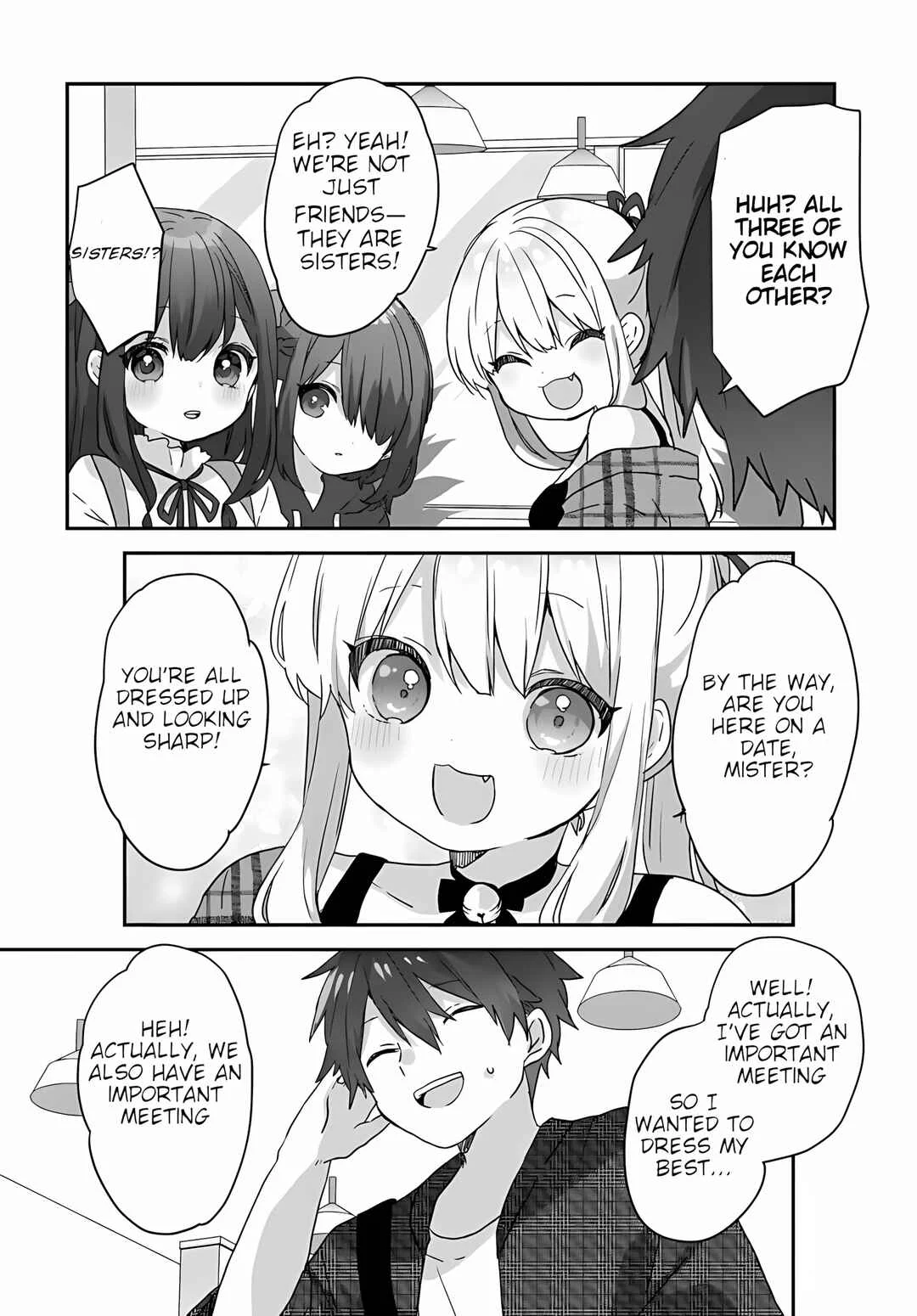 Daigaku Nyuugakuji Kara Uwasa Sareteita Bishoujo San Shimai, Ikiwakareteita Gimai Datta. Chapter 1 - Page 36