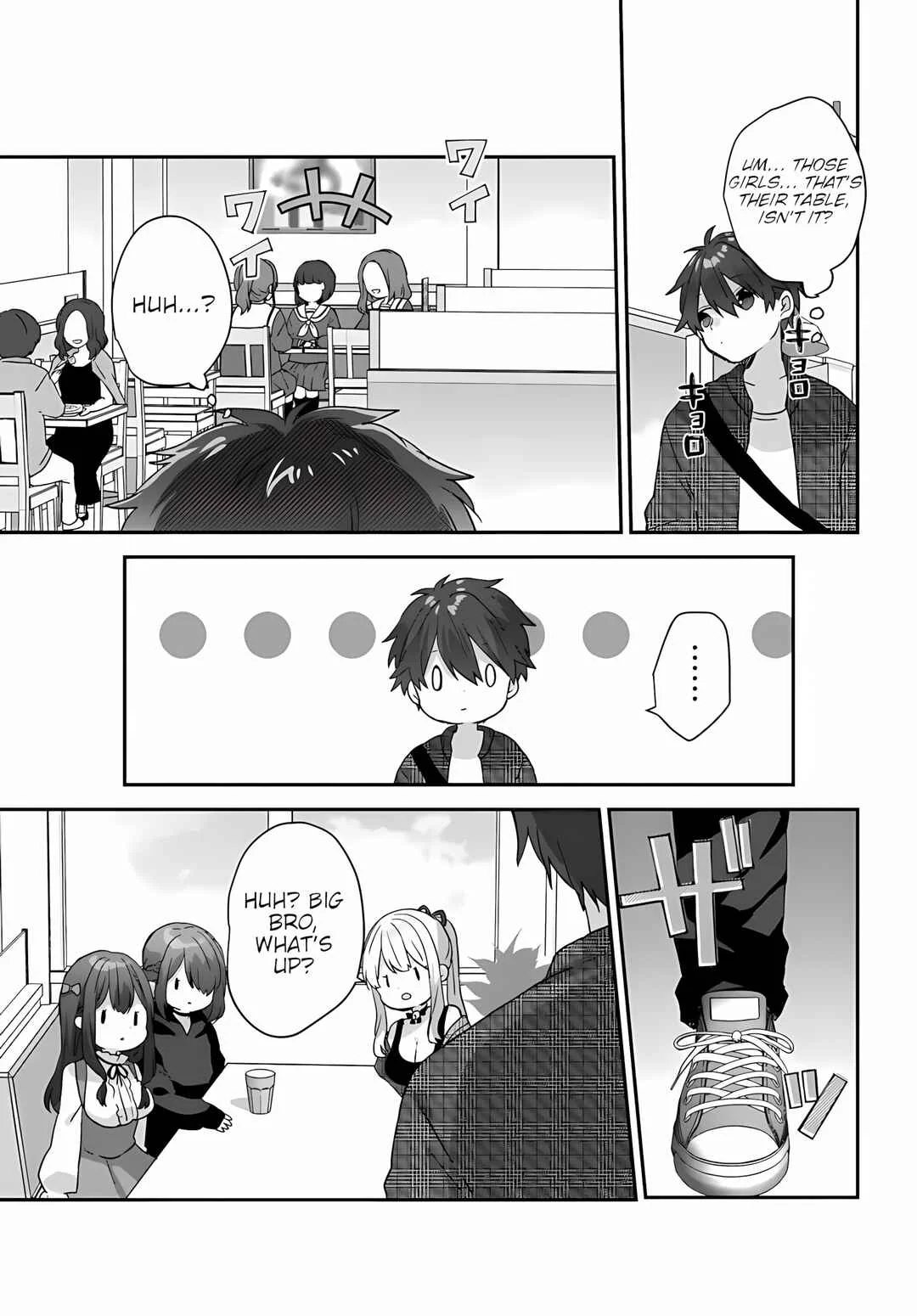 Daigaku Nyuugakuji Kara Uwasa Sareteita Bishoujo San Shimai, Ikiwakareteita Gimai Datta. Chapter 1 - Page 38