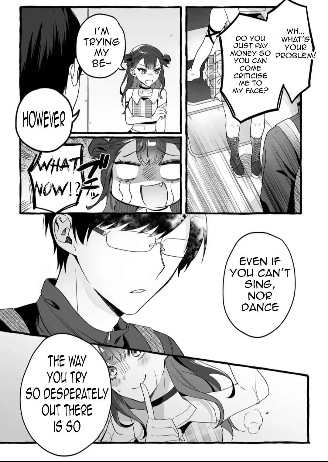 Damedol to Sekai ni 1-nin dake no Fan Chapter 1: Her name is Urumin - Page 6