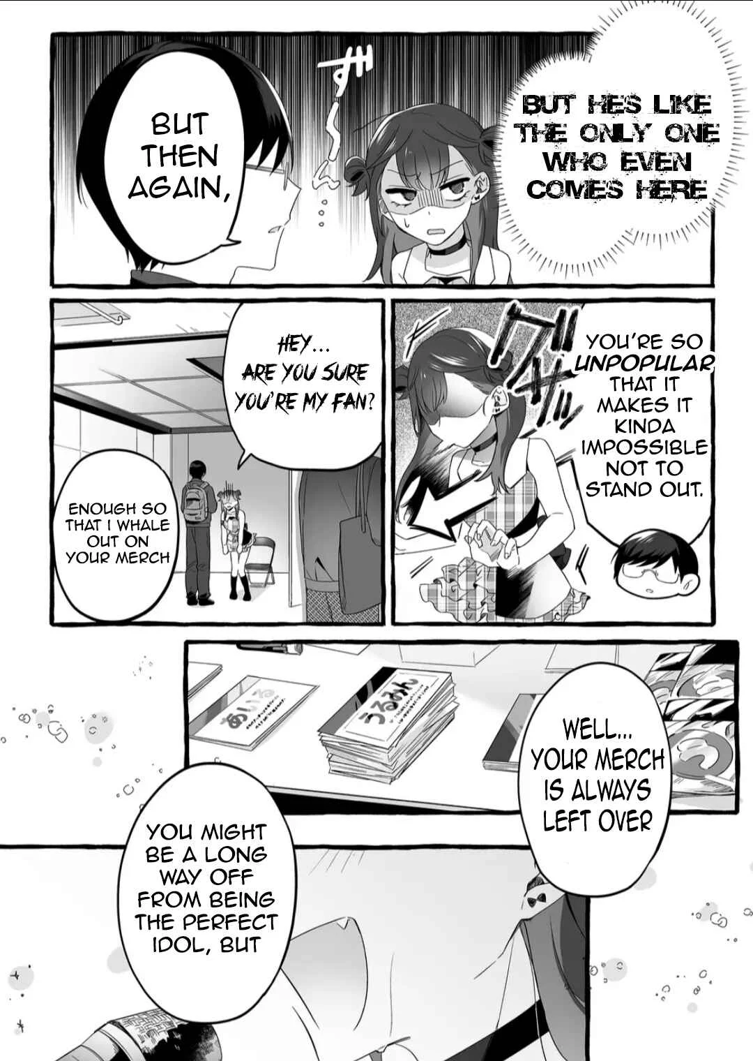 Damedol to Sekai ni 1-nin dake no Fan Chapter 1: Her name is Urumin - Page 9