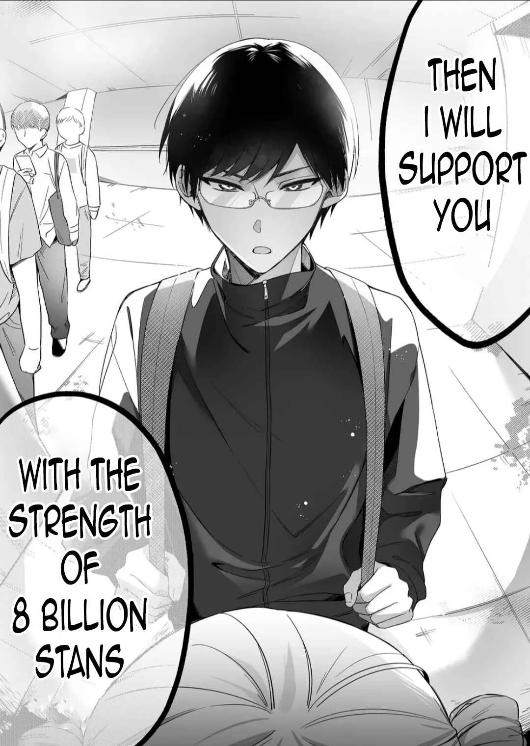 Damedol to Sekai ni 1-nin dake no Fan Chapter 1: Her name is Urumin - Page 11