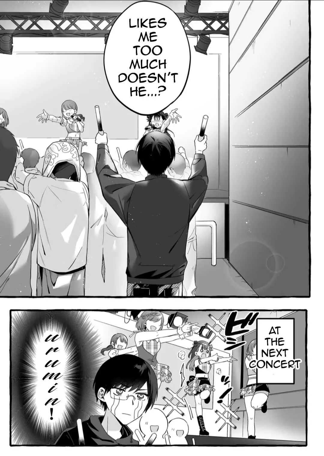 Damedol to Sekai ni 1-nin dake no Fan Chapter 1: Her name is Urumin - Page 14