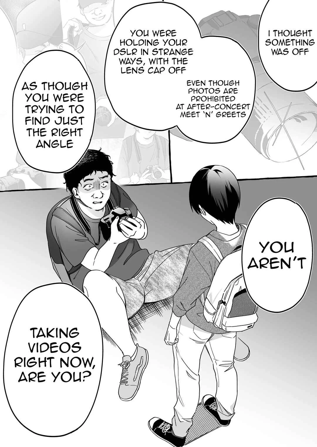 Damedol to Sekai ni 1-nin dake no Fan Chapter 10: It's Always You - Page 10