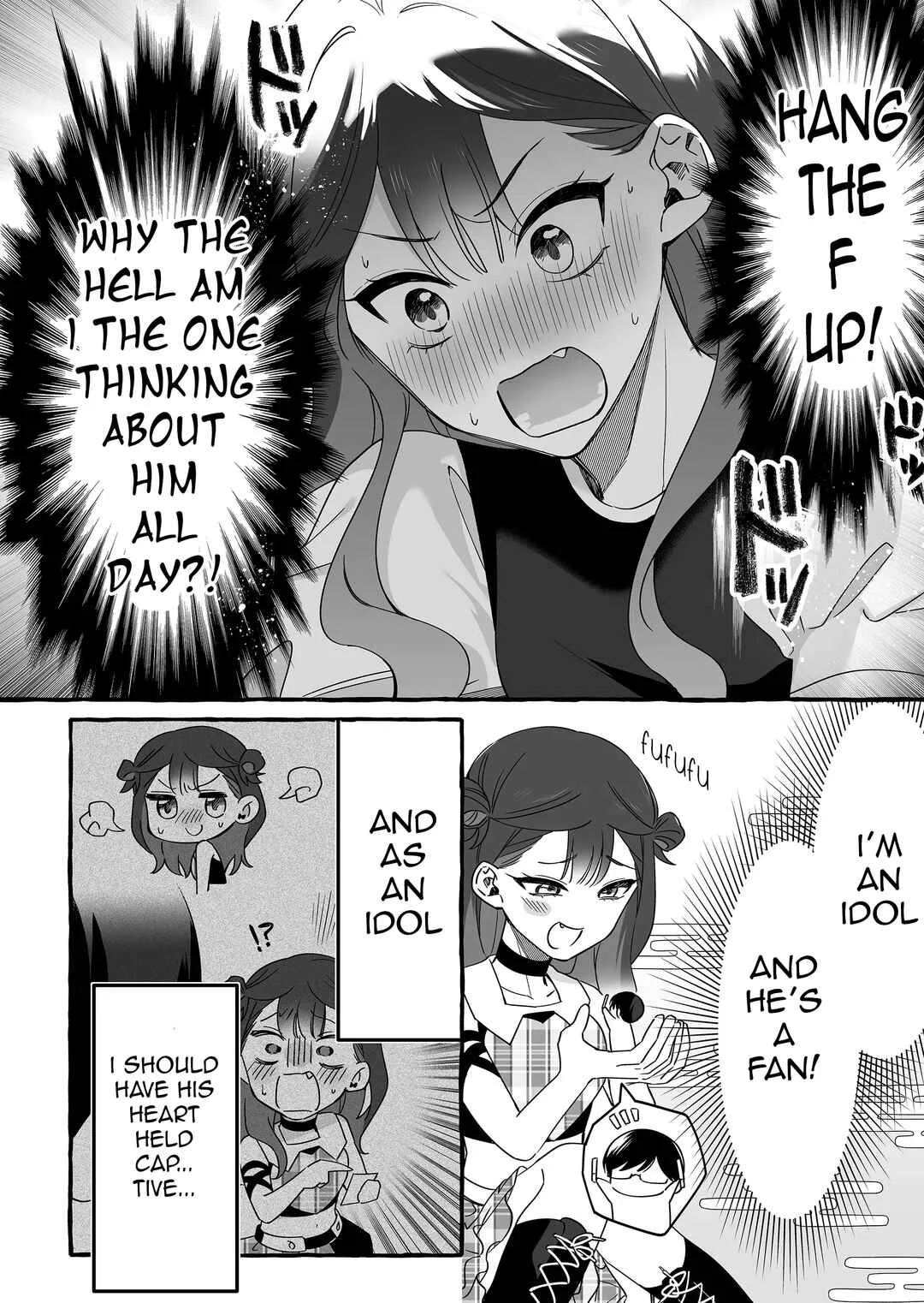 Damedol to Sekai ni 1-nin dake no Fan Chapter 11: Puppies and Bats - Page 6