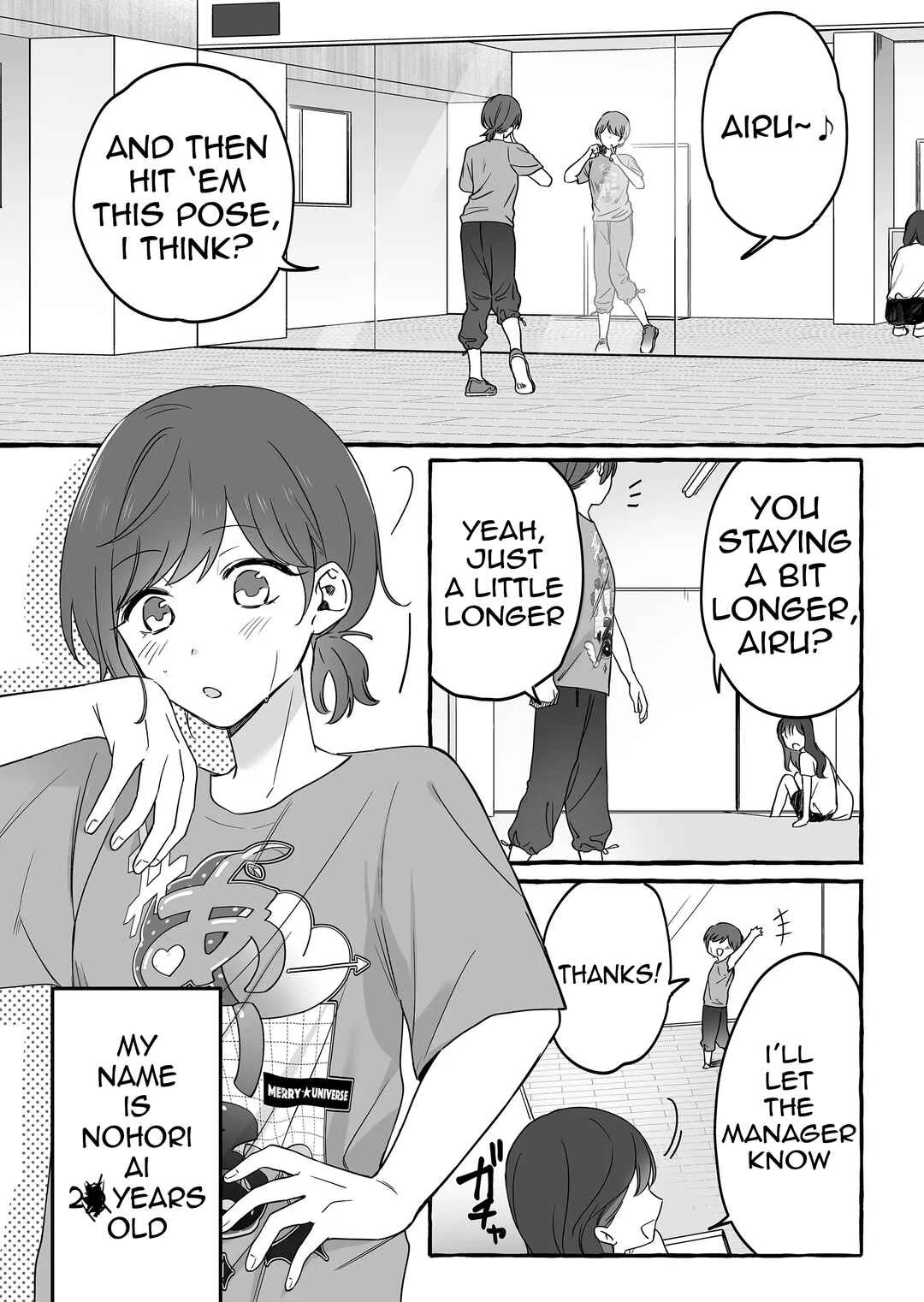 Damedol to Sekai ni 1-nin dake no Fan Chapter 12: Airu - Page 2