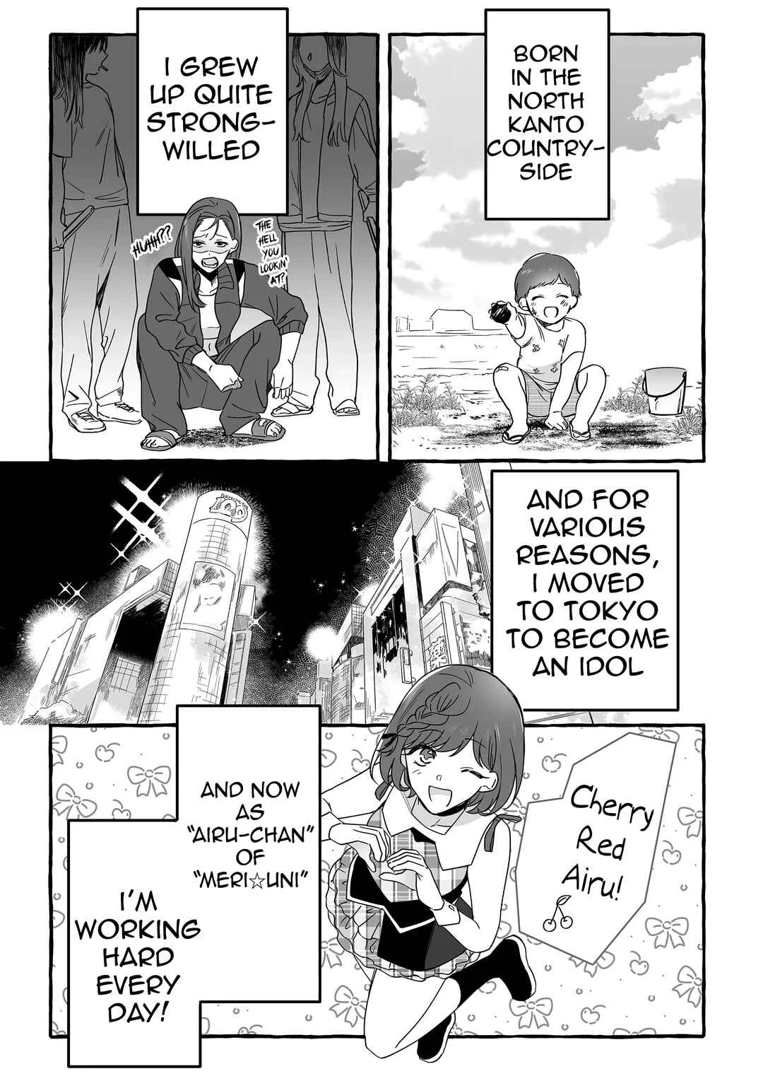 Damedol to Sekai ni 1-nin dake no Fan Chapter 12: Airu - Page 3
