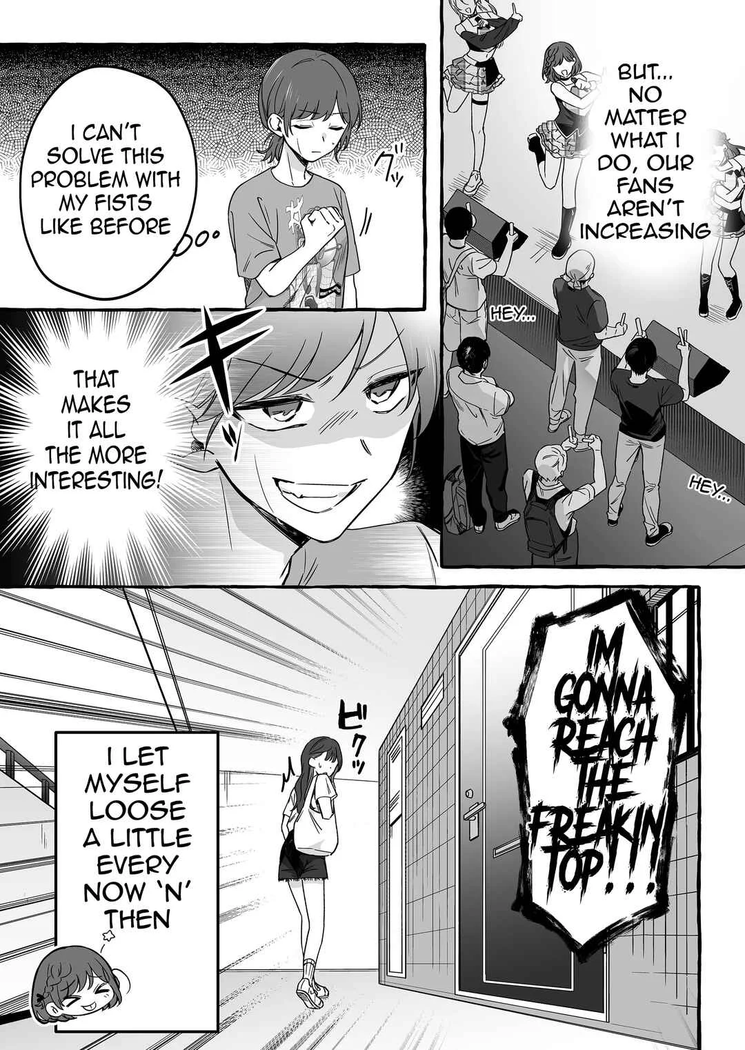 Damedol to Sekai ni 1-nin dake no Fan Chapter 12: Airu - Page 4