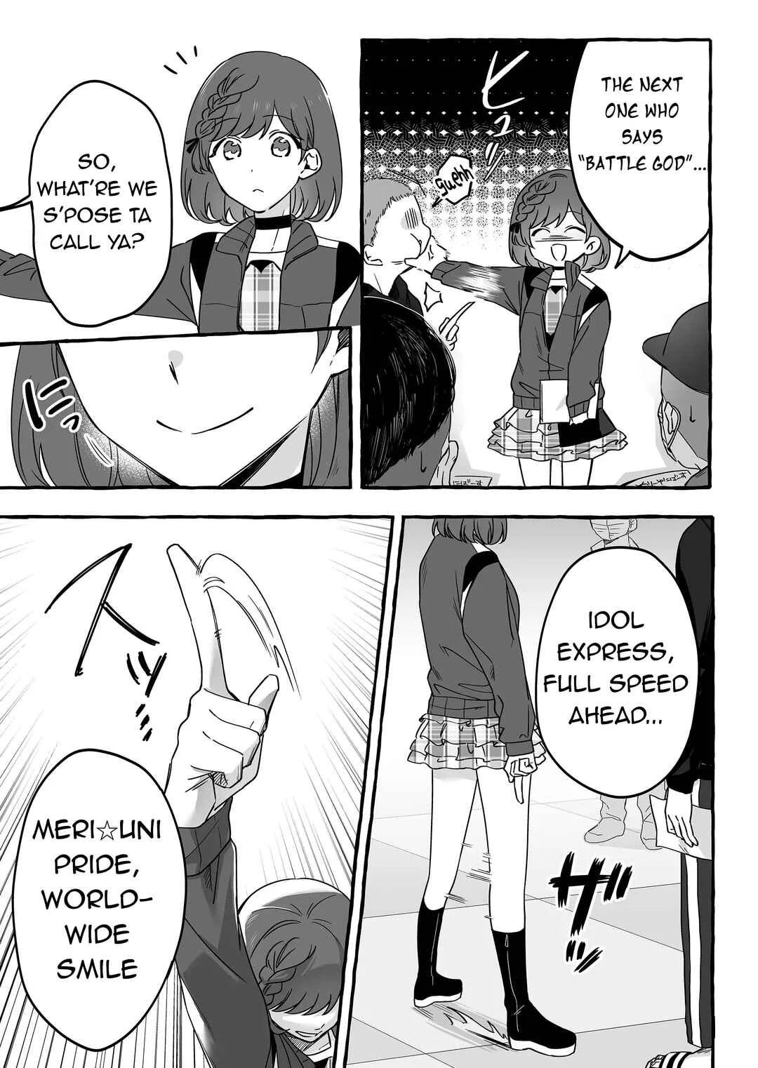 Damedol to Sekai ni 1-nin dake no Fan Chapter 12: Airu - Page 14