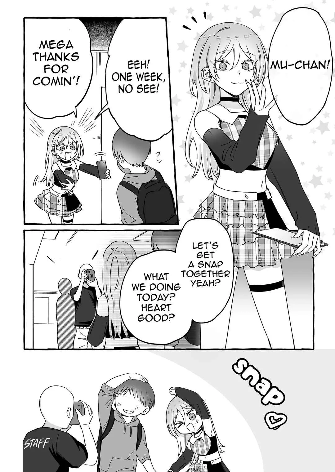 Damedol to Sekai ni 1-nin dake no Fan Chapter 14: Mu-chan - Page 2