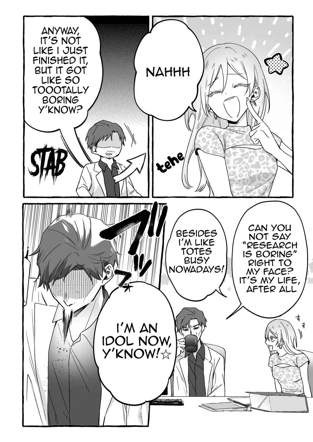 Damedol to Sekai ni 1-nin dake no Fan Chapter 14: Mu-chan - Page 10